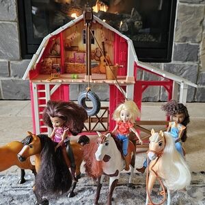 Sprit Untamed Barn + all PALs + horses